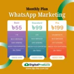Whatsapp Marketing Monthly Plan
