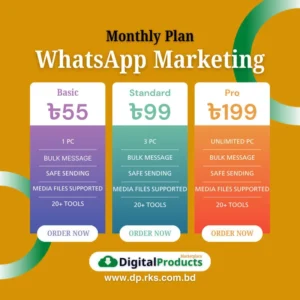Whatsapp Marketing Monthly Plan